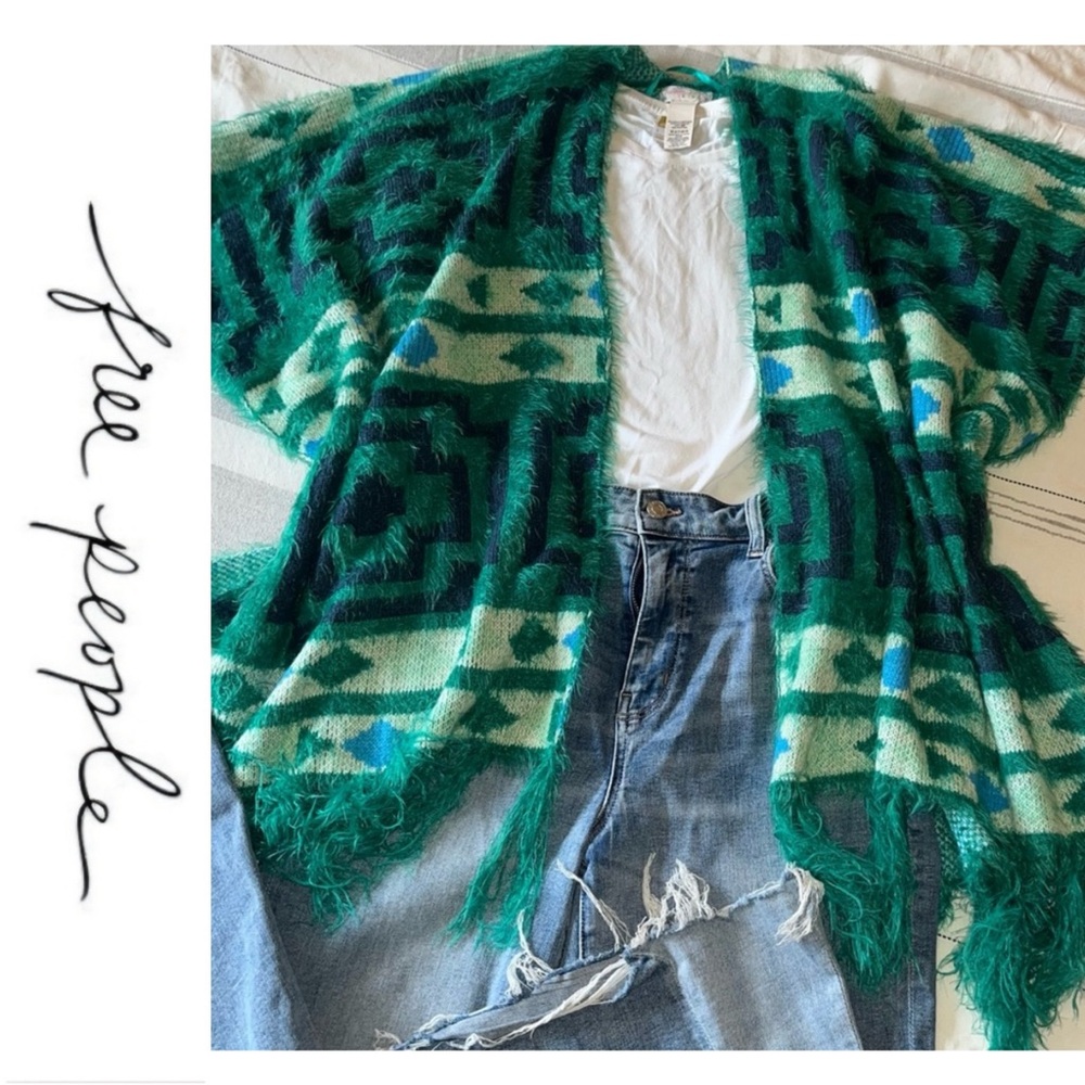 Free People Diamondback cozy kimono